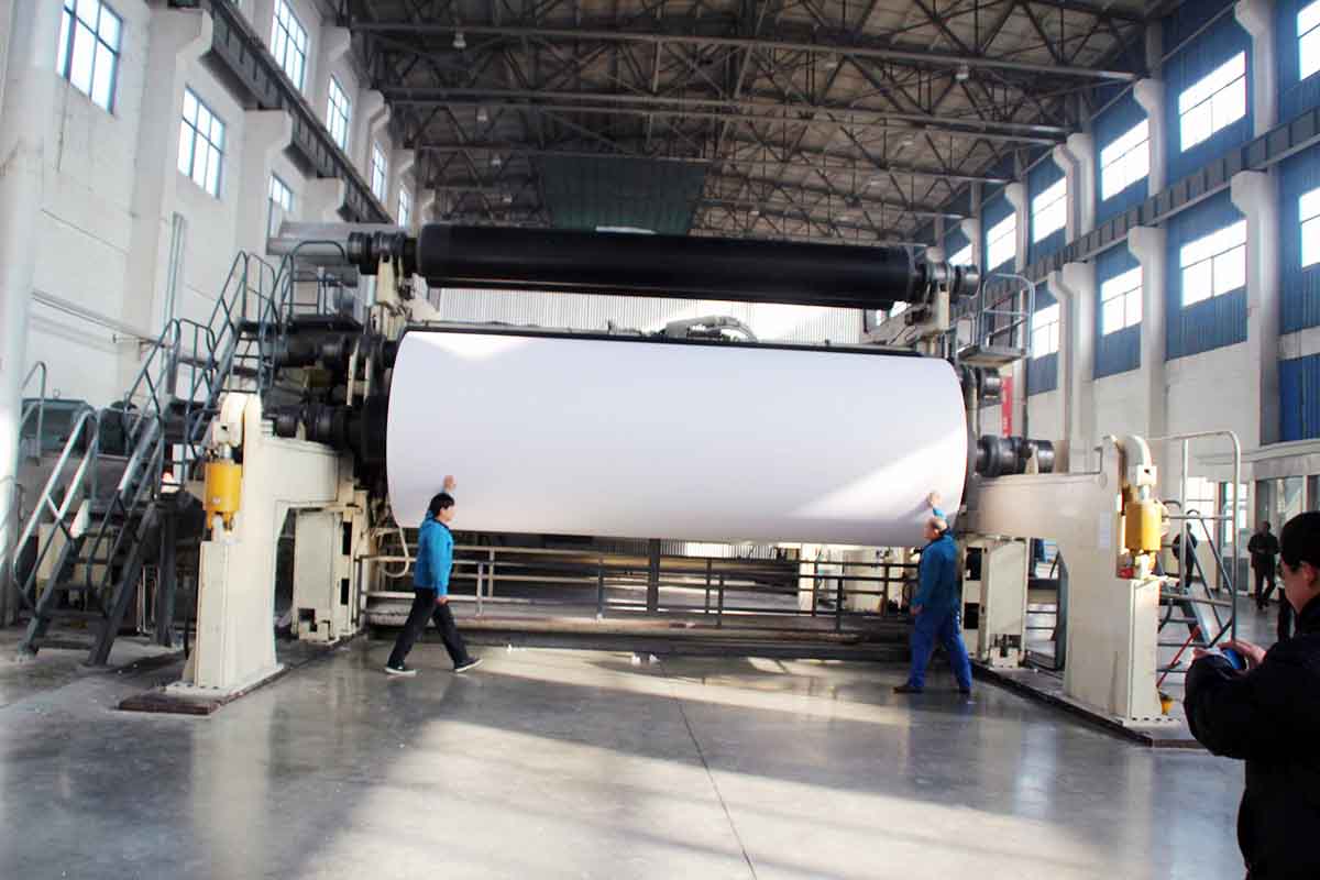 造纸厂8吨锅炉项目